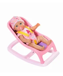 Baby Born Bouncing Chair With Safety Straps - Fits For 43 cm Doll