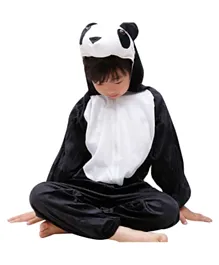 Brain Giggles Panda Plush Costume - Black and White