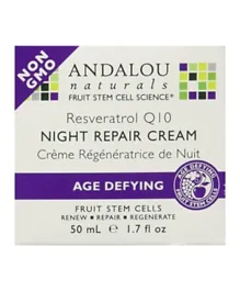 Andalou Resveratrol Q10 Night Repair Cream - 50mL