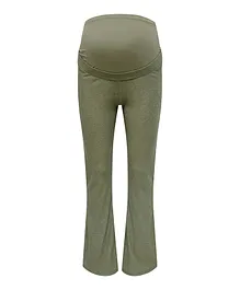 Only Maternity Nella Flared Maternity Pants - Mermaid