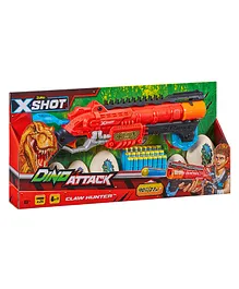 X-Shot Dino Attack-Eliminator 2 Medium Egg, 4 Small Egg, 24 Darts - Multicolor