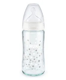 NUK First Choice Plus Glass Bottle Assorted - 240mL