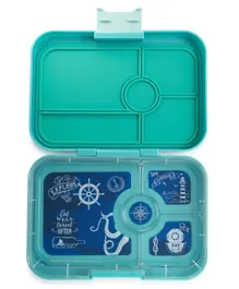 Yumbox Antibes Tapas 4 Compartment Lunchbox - Blue