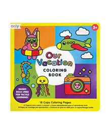 Copy Coloring Book Our Vacation - English