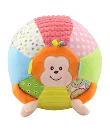 Tololo Baby Soft Plush Stuffed Doll  Monkey - Multicolour