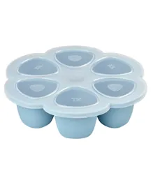 Beaba Silicone Multi Portions Freezing Moulds Windy Blue - 540ml