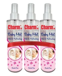 Charmm Baby Mist Pink Pack of 3 - 75 ml each