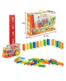 Little Angel Kids Toy Electric Domino Train - Multicolor