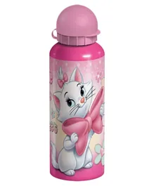 Disney Marie Metal Insulated Water Bottle Pink - 500 ml