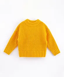 Minoti Knitted Jumper - Mustard