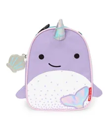 Skip Hop  Zoo Lunchie Insulated Kids Lunch Bag - Narwhal