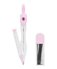 Star Babies Compass with Pencil & Leads - Pink