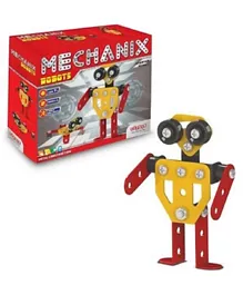 Mechanix Starter Robots -12 parts  & 2 Engineering Models - Multicolour
