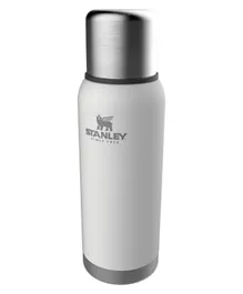 Stanley Jr Adventure Stainless Steel Vacuum Bottle Polar White - 1L