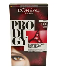 LOREAL PARIS Prodigy Permanent Hair Oil Color 4.60 Carmin - 554g