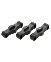 Leclerc Twin Connector  Set of 2 - Black