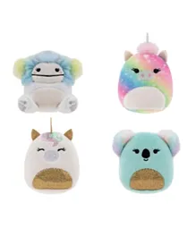 Squishmallows Squishville Plush Toy Pack of 4 - 5 cm