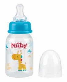 Nuby Standard Neck Printed Bottle Slow flow - 120ml