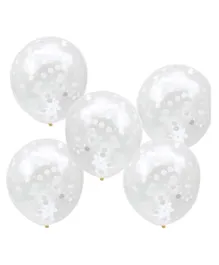 Ginger Ray Confetti Balloons - 5 Pc