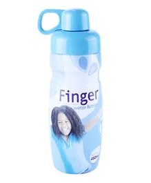 Lock & Lock Finger Water Bottle Blue - 450ml