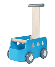 Plan Toys Wooden Van Walker - Blue