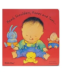 Child's Play Head Shoulders, Knees and Toes Board Books - 12 pages