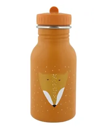 Trixie Mr. Fox Stainless Steel Water Bottle Yellow - 350mL