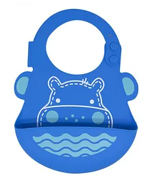 Marcus and Marcus Lucas Baby Bib - Blue