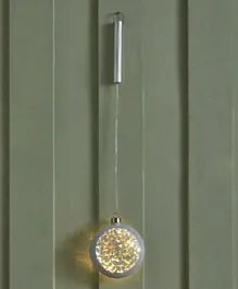 HomeBox Evren Hanging Glass Decor with LED Lights