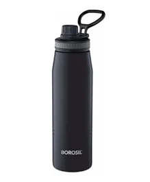 Borosil Vaccum Gosport Bottle Black - 900mL