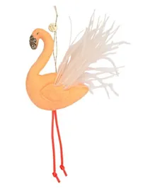Meri Meri Flamingo Tree Decoration - Peach