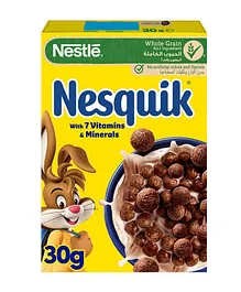 Nestle Nesquik Chocolate Breakfast Cereal - 30g