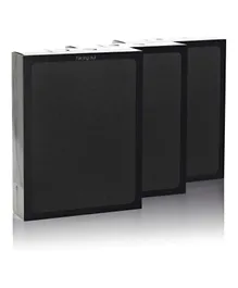 Blueair HEPASilent SmokeStop Filter For Classic 500/600 Series Air Purifiers F500600SM Pack of 3 - Black