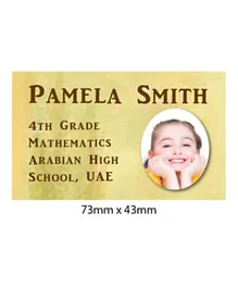 Ajooba Personalised Book Labels Ref 292 - Pack Of 30