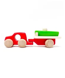 BAJO 4 Wheel Drive Car & Boat Toy