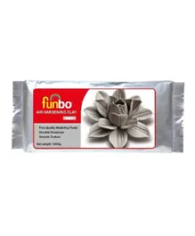 Funbo Air Hardening Clay White 1000g - Assorted