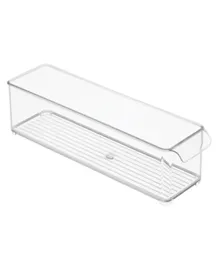 حاوية بينز العميقة للثلاجة من إنترديزاين - شفافة