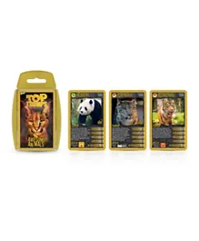 Winning Moves Toptrumps Awesome Animals Card Board Game