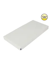 Clevamama  Anti Allergy Mattress Cot Bed Size - White