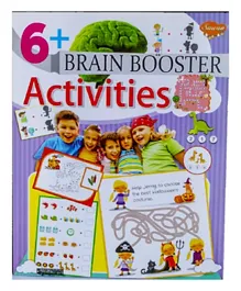 6+ Brain Booster Activities Activity Book - English