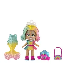 KookyLoos Kooky Mermaids Star Doll Playset Coral - 8 cm