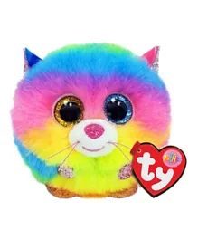 TY Puffies Cat Gizmo Rainbow