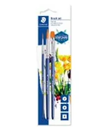 Staedtler Synthetic Brush Set - 3 Pieces