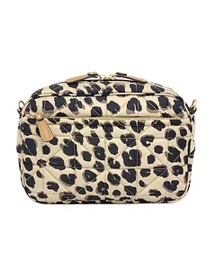 TWELVElittle Luxe Diaper Clutch in Leopard