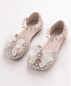 Baby girl 2024 silver sandals