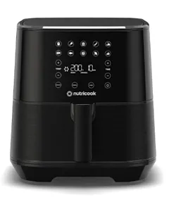 Nutricook Air Fryer Mini 8 Preset Programs with Built-in Preheat Function,  3 L, 1500 W, Black, NC-AF103K