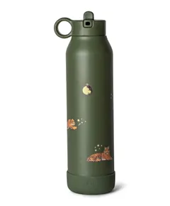 A Little Lovely Company Stainless Steel Drink Bottle Butterflies 350ml