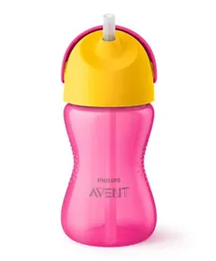 Boon Swig Tall Flip Top Sippy Cup (Green/Purple)