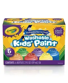 Crayola Watercolor Set with Brush, At Home Crafts for Kids, 8 Count  (53-1508)