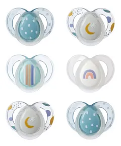 Tommee tippee Sucettes X Night Time 2 Multicolore